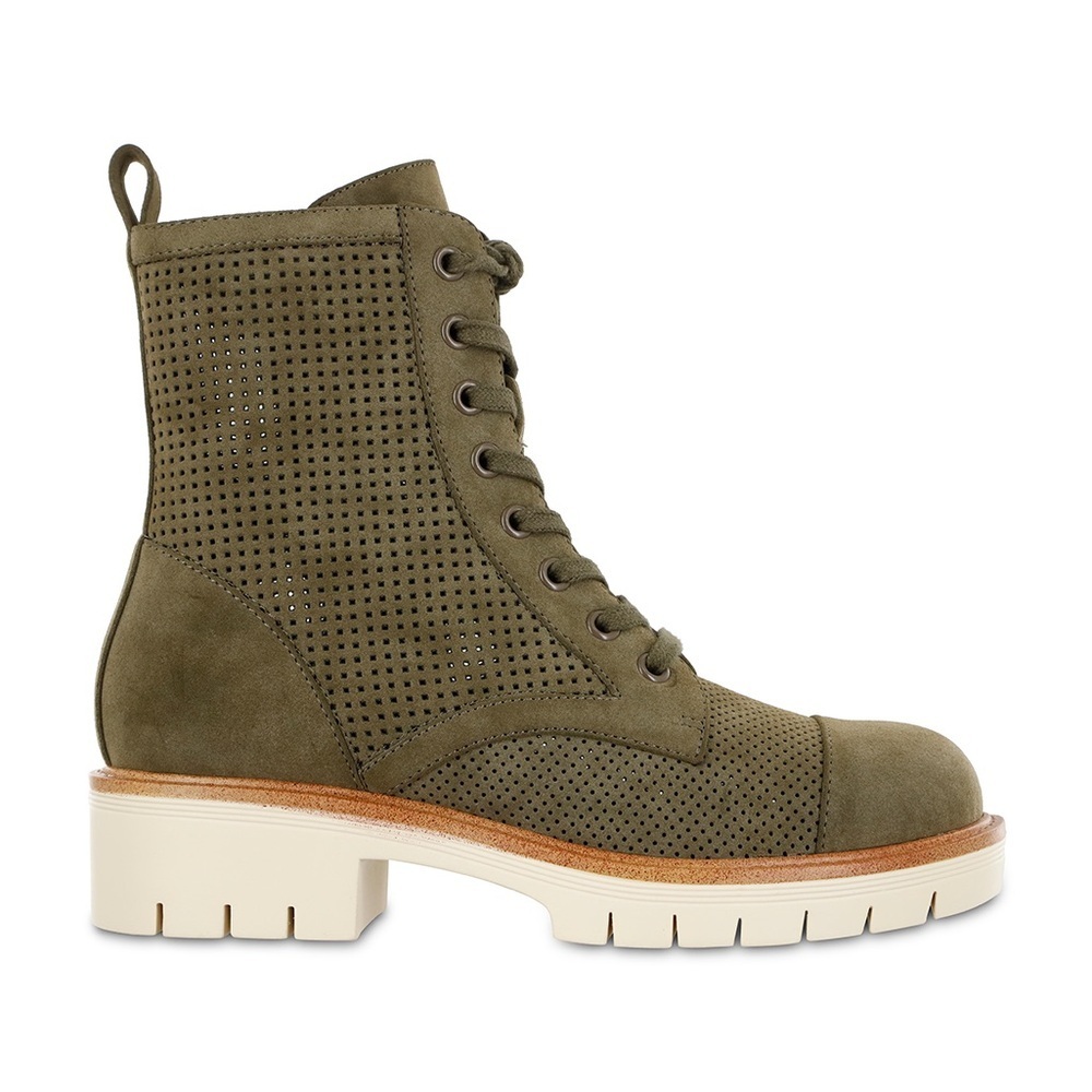 NWOT Women's MIA Green Kashton Lace-up Lug Sole Combat Boots​